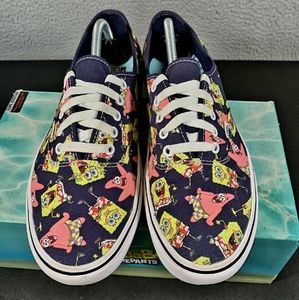 Vans x SpongeBob Comfycush Authentic 2021 Aloha Bob Shoes Mens Size 11 WOTIB